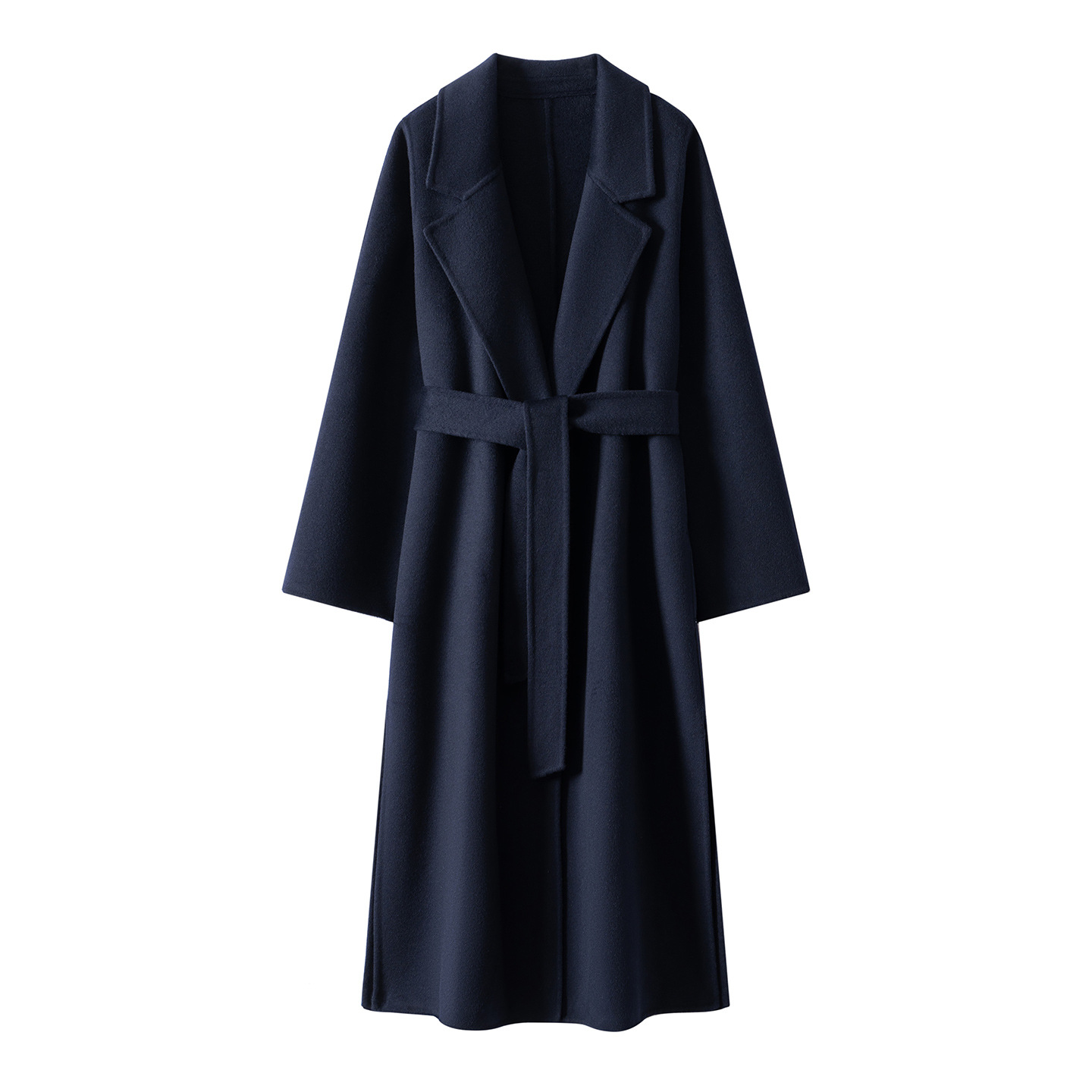 Women's Casual Double-faced Wool Coat