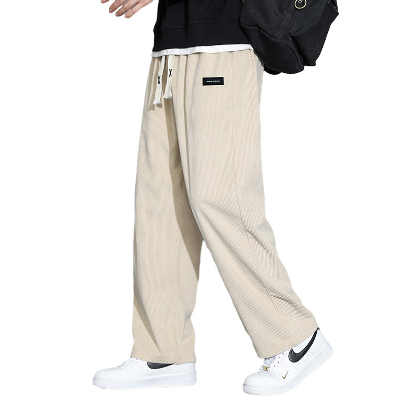 Men's Pants Loose Casual Wide-leg Trousers