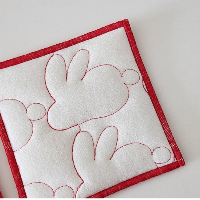 Quilted Cotton Coaster Cloth Anti-scald Thermal Pad