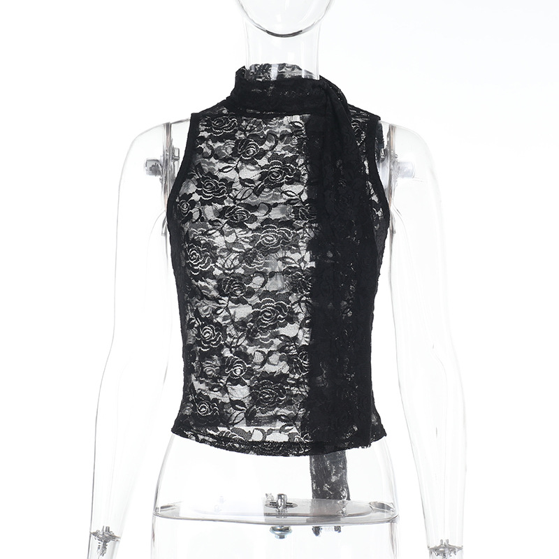 Lace-up Top For Sexy European And American Girls