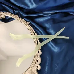 Simple Modern Daily Plate Hairpin Women's Ancient Style Han Headdress - Xiuyan Jade Colors A Keel - View 1