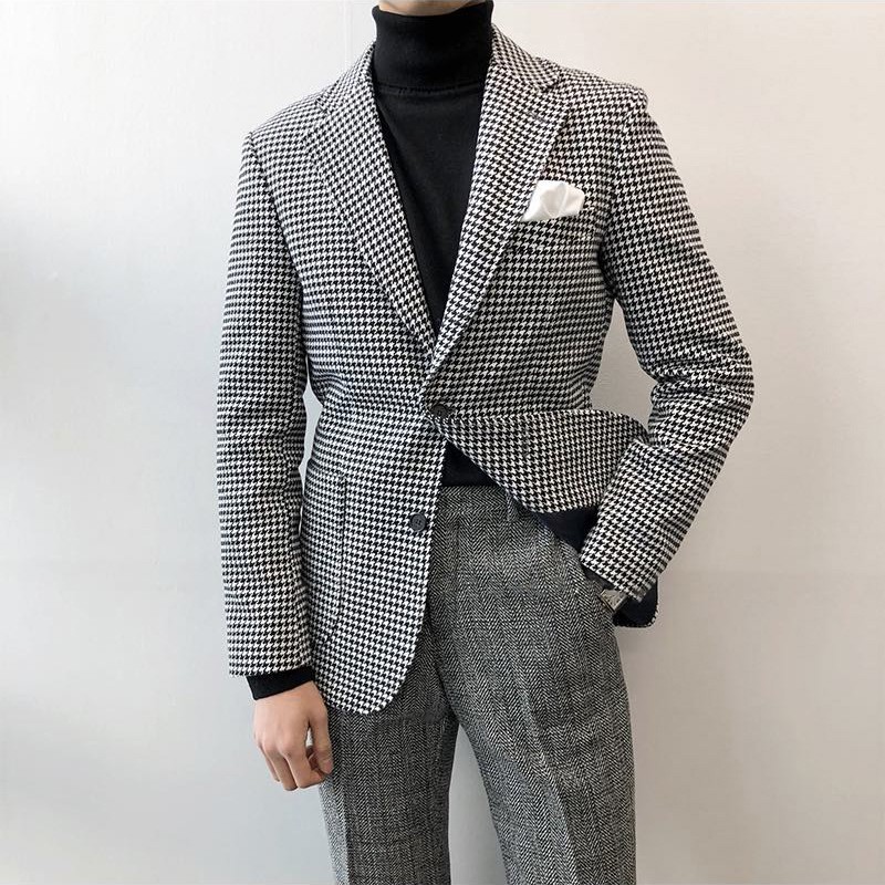 Slim-Fit Wool Suit Jacket, picture 5 of 5