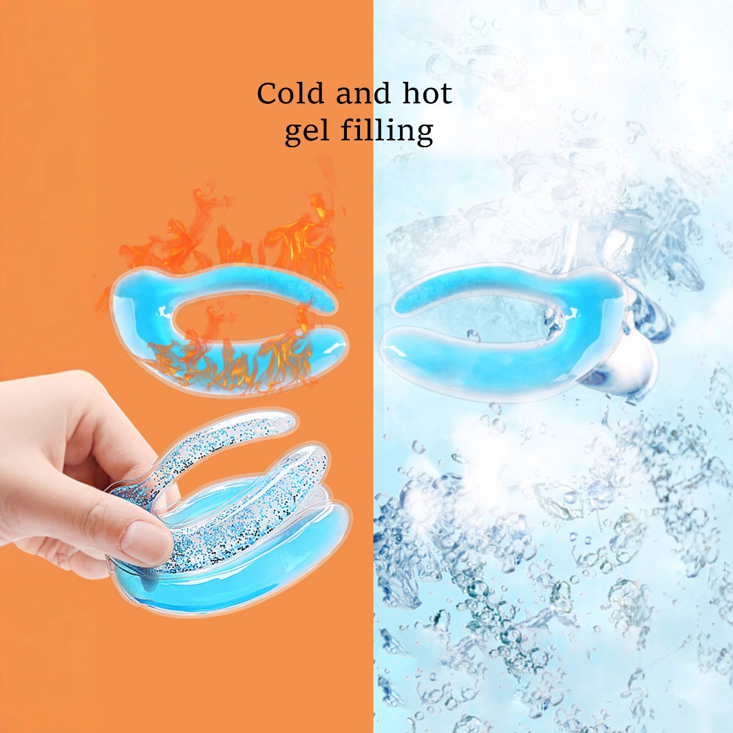 Eye Patches With A Cat-eye Opening Gel-based Under-eye Patches For Physical Soothing And A Cooling Eye Treatment