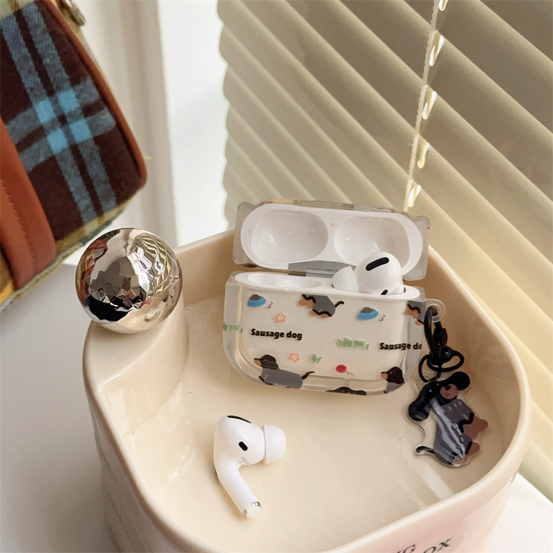 Creative Personality Cartoon Sweater Sausage Dog Bluetooth Headset Pro Protective Cover - Image 5