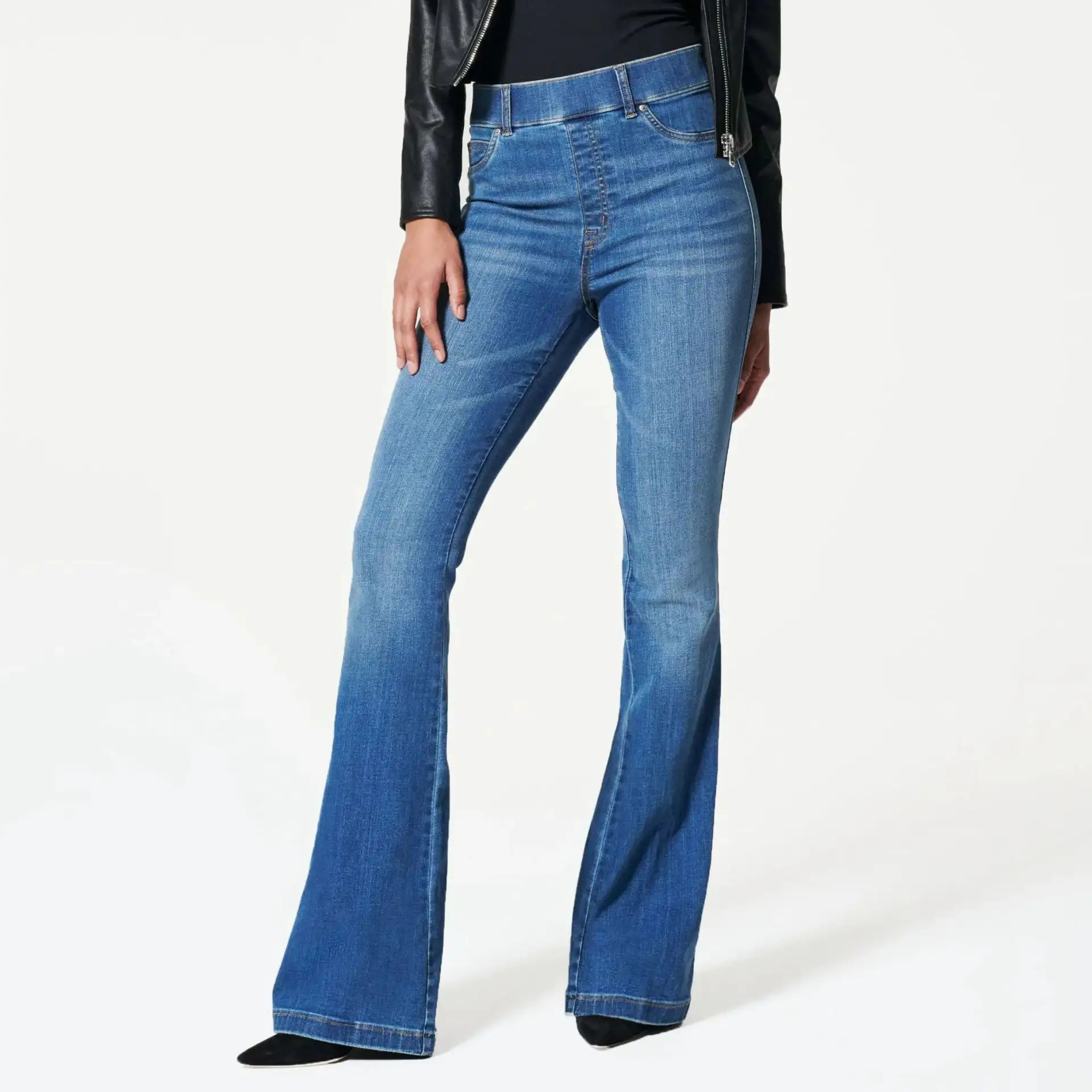 Best-selling Womens Jeans Skinny Stretch Flared Pants