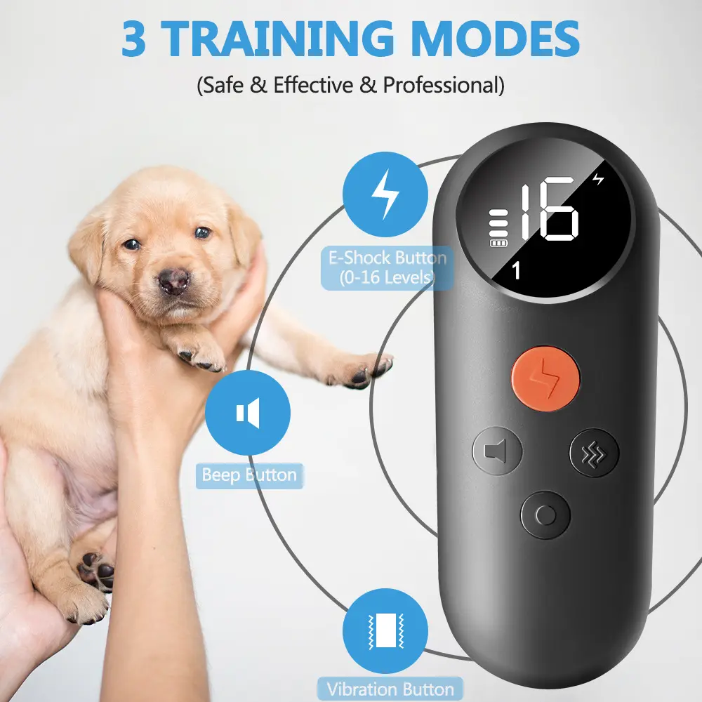Color Screen Bark Stopper Dog Trainer Barking
