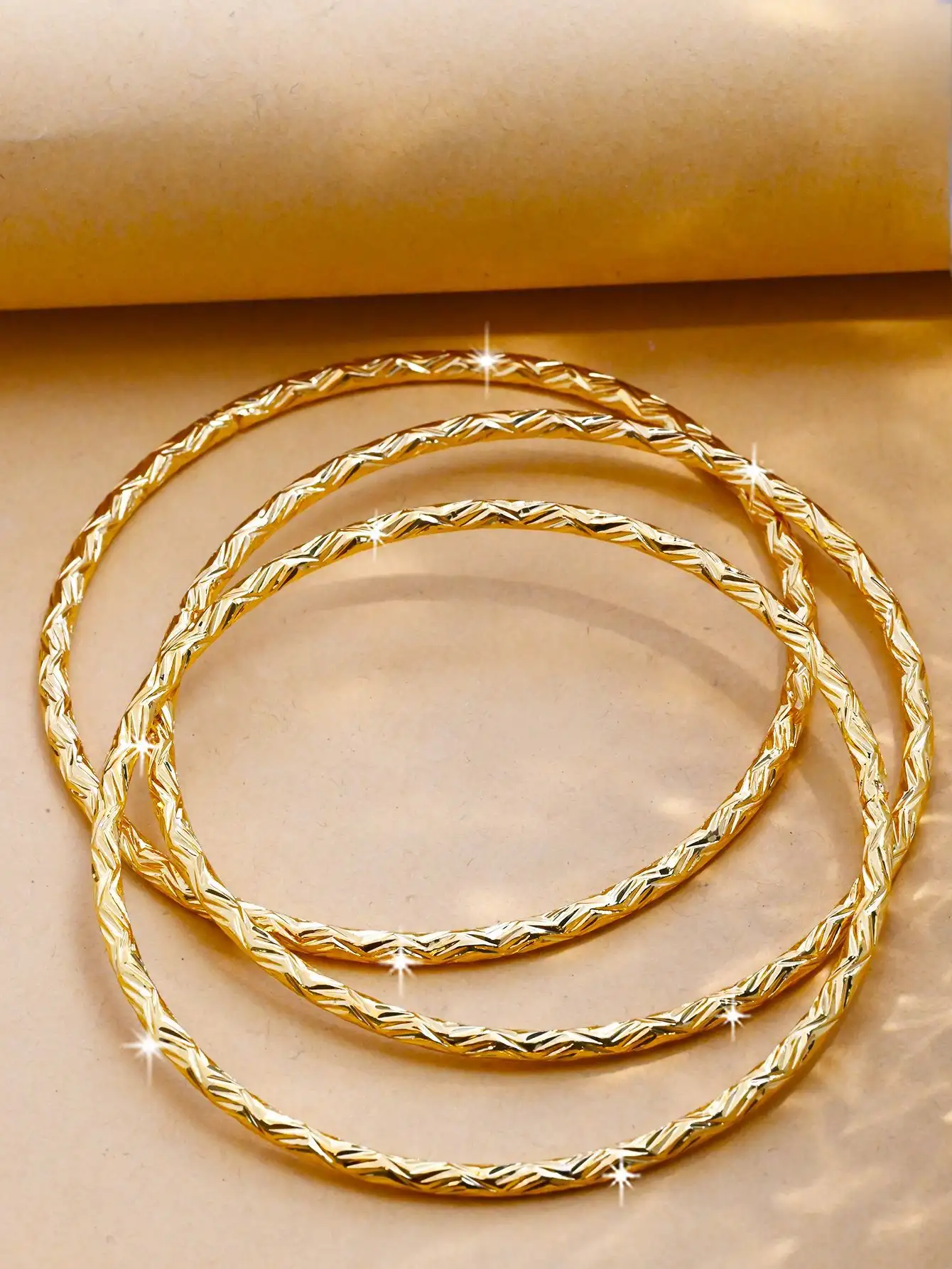 Fashion HAILANG Texture Fine Circle Bracelet