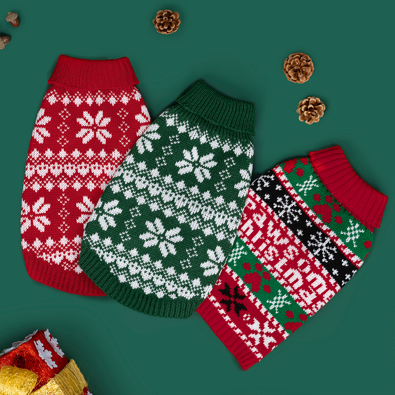 Personalized Pet Knitted Christmas Sweater