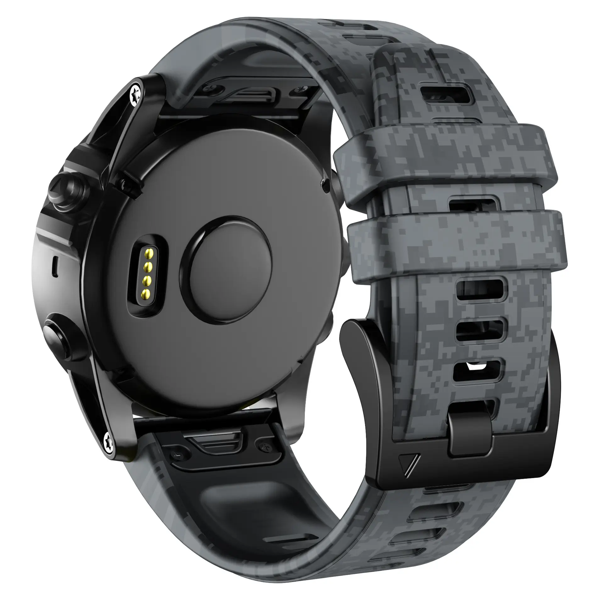 Camouflage Breathable Printed Silicone Strap
