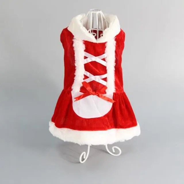 Pet Dog Christmas Clothing Red Skirt - Shop at LoveMi