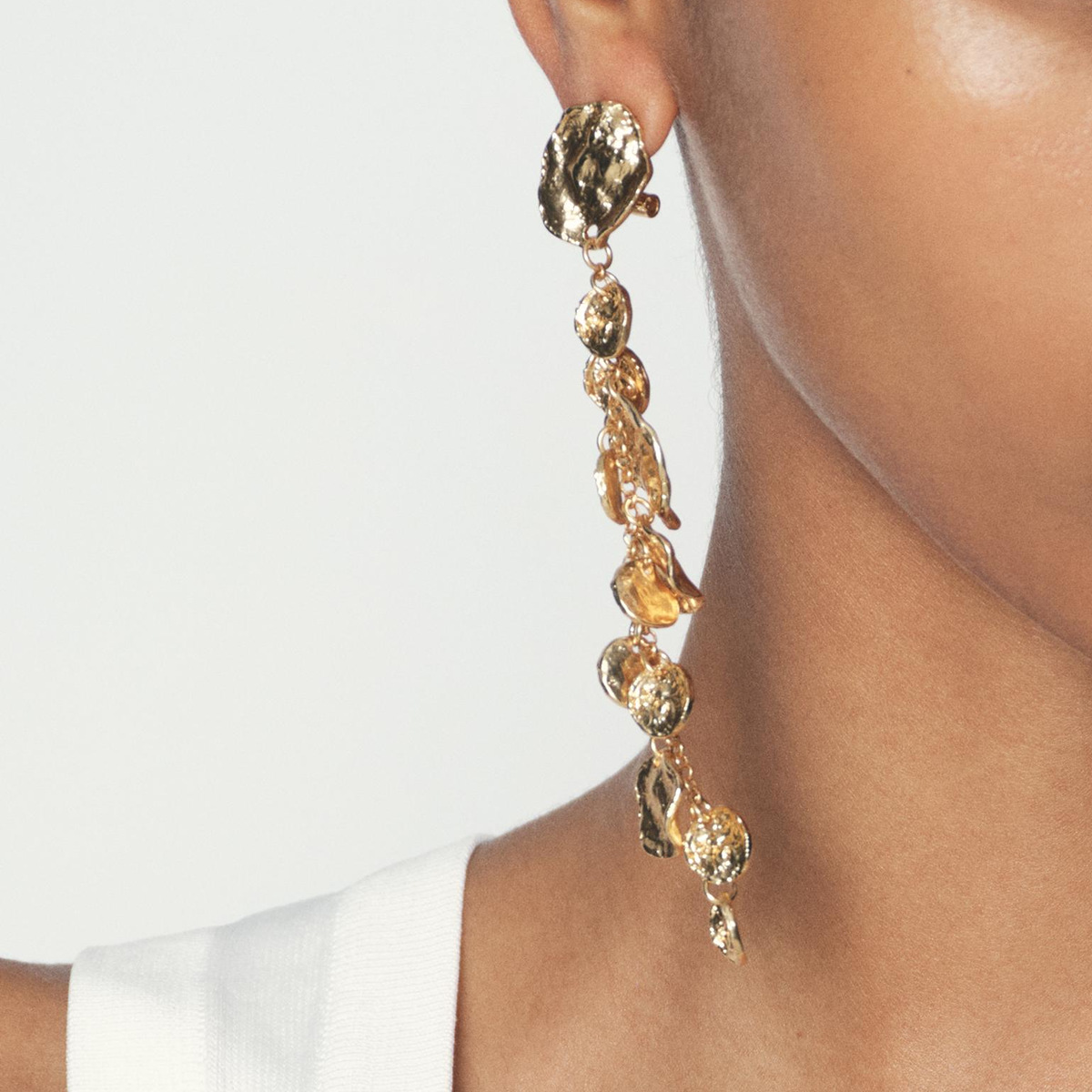 Trendy Retro Cold Long Geometric Earrings For Women