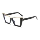 Black Frame Plain Glasses