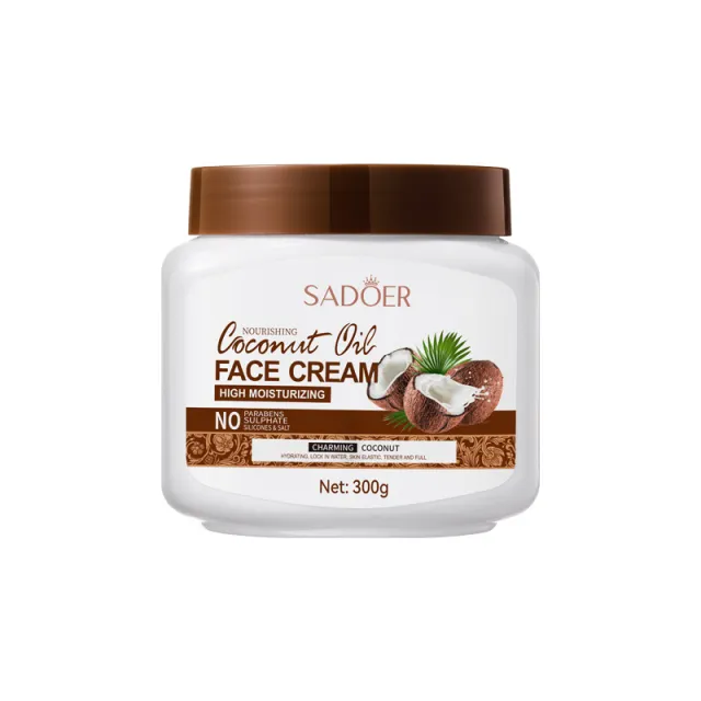 Full English Coconut Oil Nourishing Moisturizing Facial Cream 300G - Shop at LoveMi