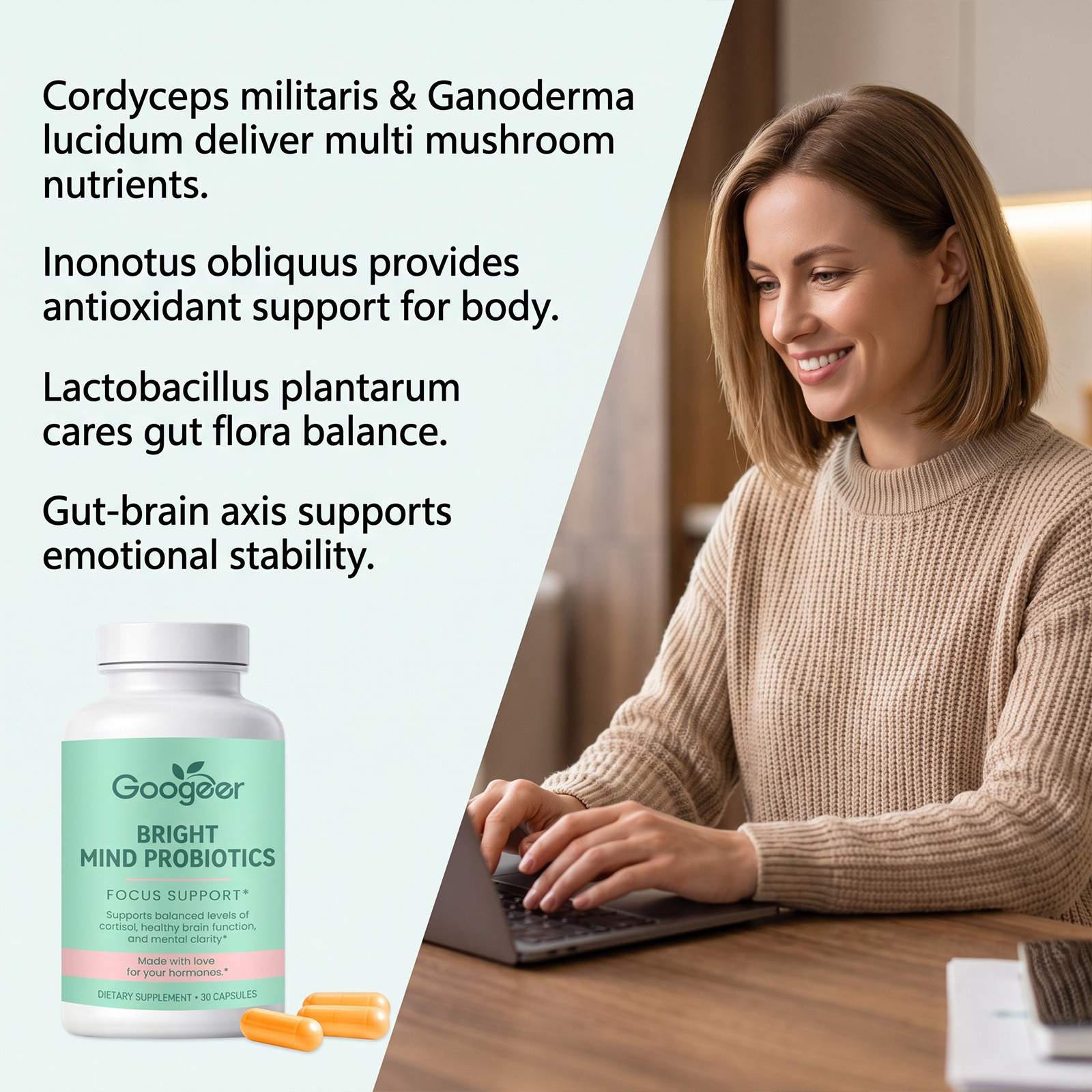 Gélules Mémoire et Probiotiques — 30 Capsules 6