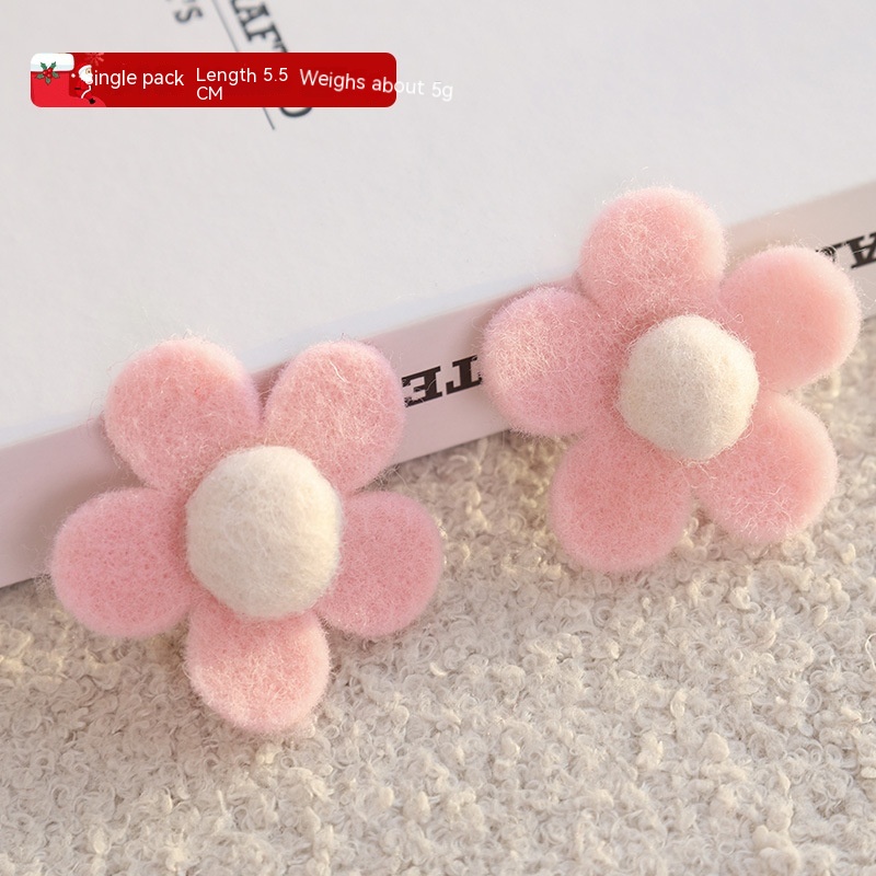 Wool Flower Pink