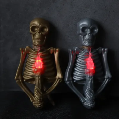 Halloween Decoration Skull Lamp Horror Atmosphere Arrange Hangings