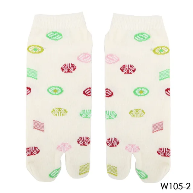 Two finger Socks Cotton Comfortable Ladies W015 2 - Shop at LoveMi