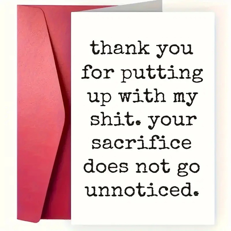 Funny Birthday Card With Envelope Gag-themed Greeting Card For A Hilarious Gift