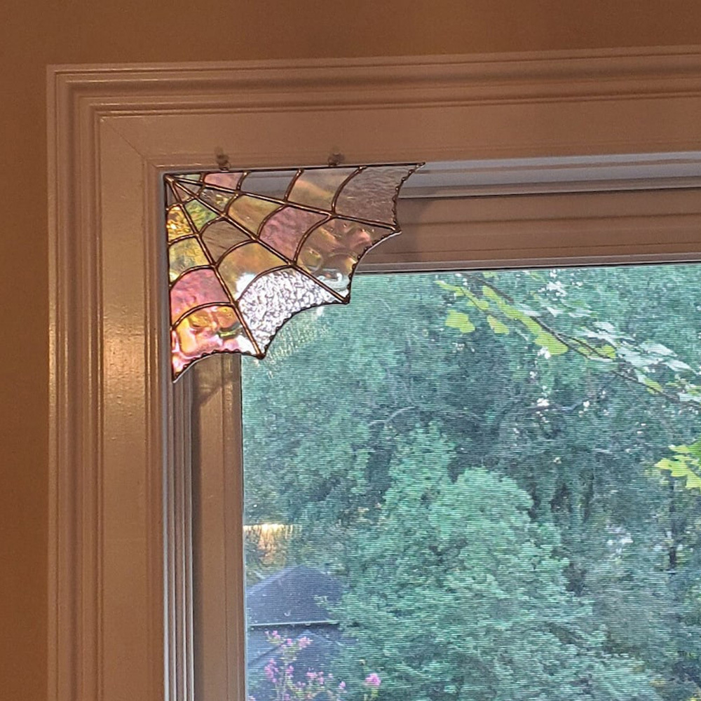 Spider web door corner decoration (1style)
