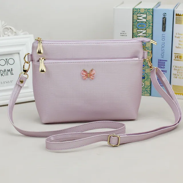 Women's Messenger Shoulder Bag Japanese And Korean Women's Casual Purple - Shop at LoveMi