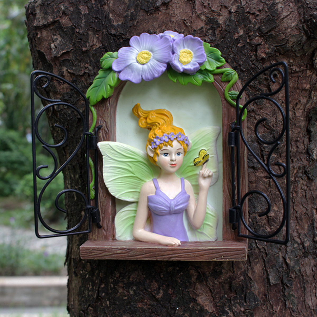 American Country Garden Decorative Fairy Figurine For The Courtyard