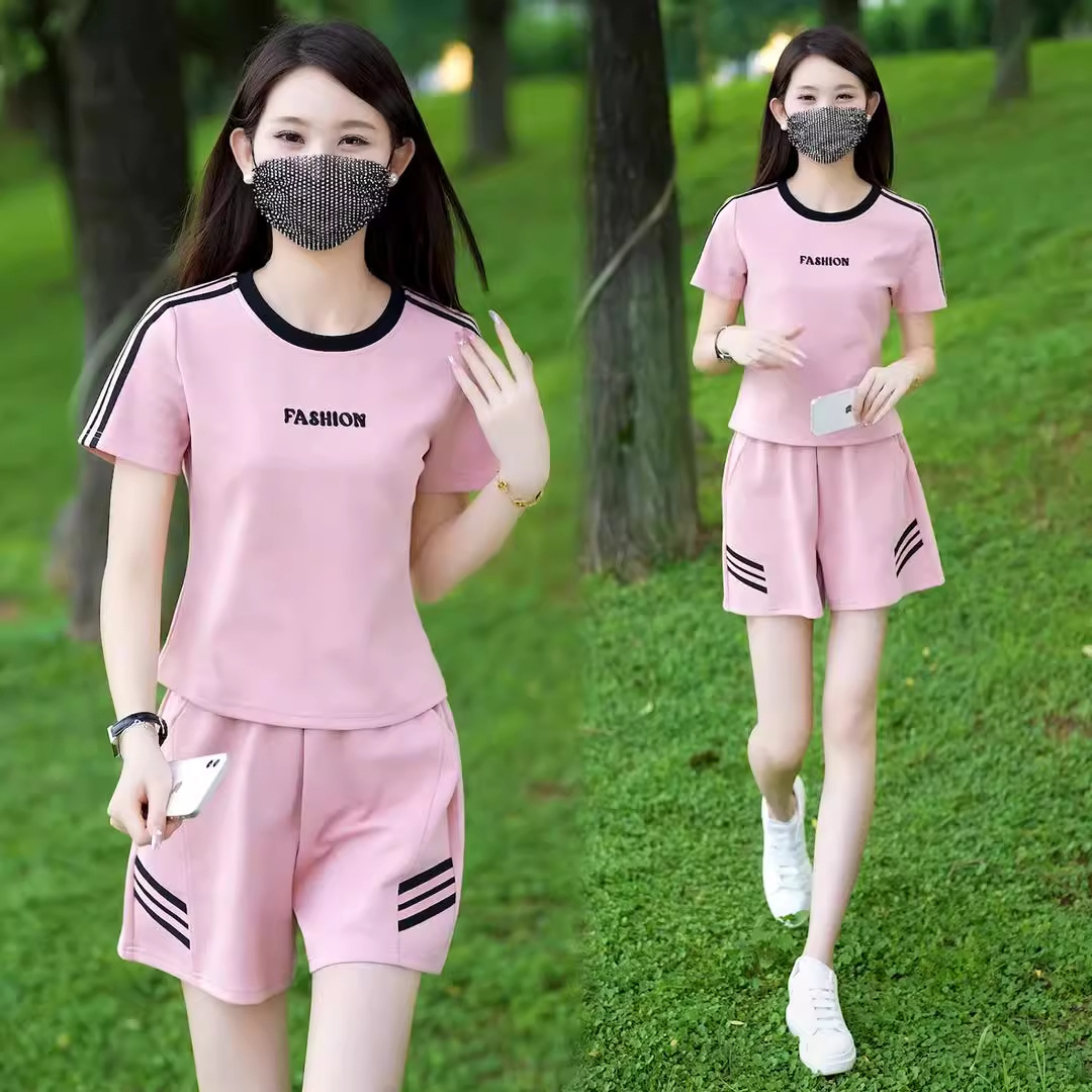 New Summer Womens Sportswear Set For Ladies