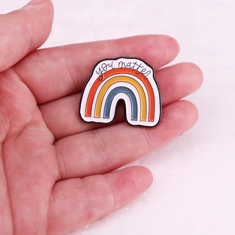 You Are Very Important Brooch Color Badge