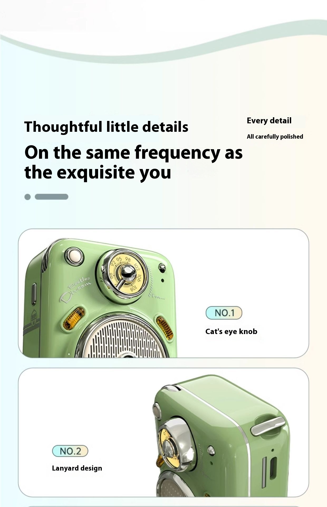 Bluetooth Mini-portable Audio Radio - Image 20