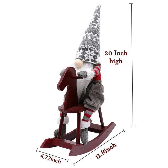 Christmas Decoration Faceless Doll Decorations Ornaments Nordic Trojan - Shop at LoveMi