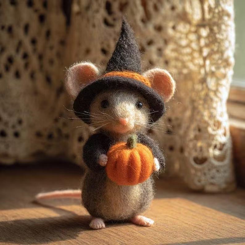 Halloween Ghost Pumpkin Mouse Cute And Adorable 8