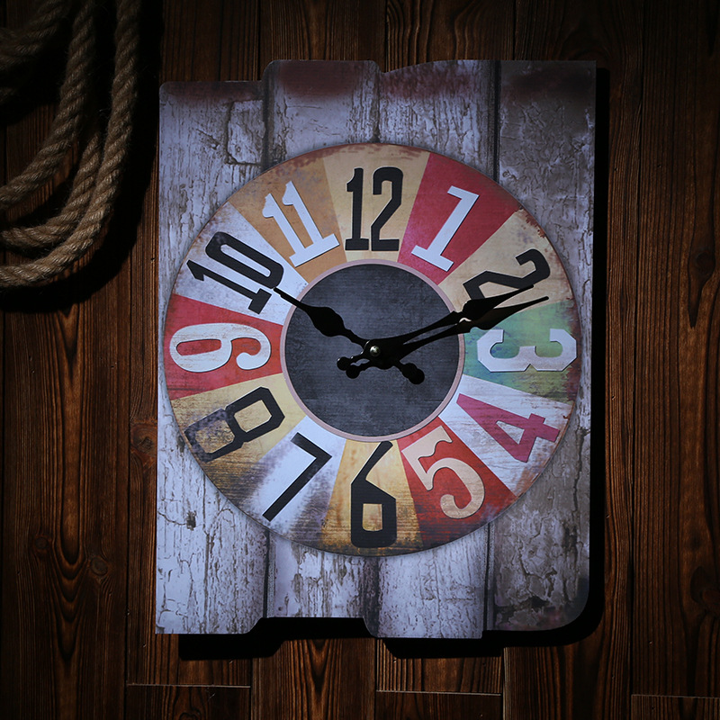 Title 1, Simple European and American square clock Perfe...