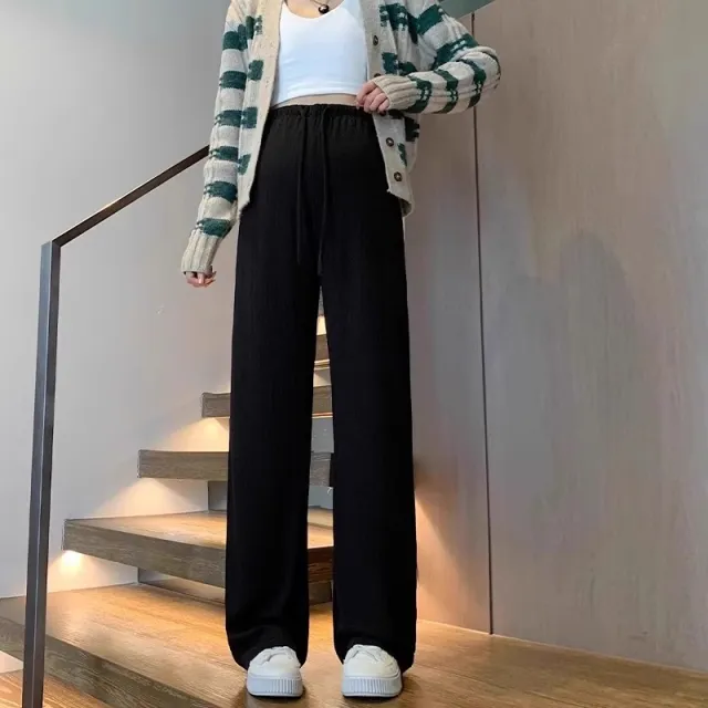 Pregnant Women's Pants Summer Wear Outside Without Belly Support Black - Shop at LoveMi