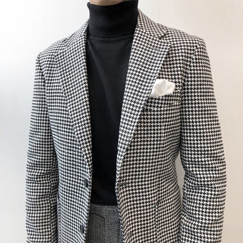 Slim-Fit Wool Suit Jacket, picture 4 of 5