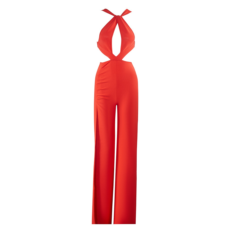 Title 23, Jumpsuit da donna elegante per banchetti, con d...