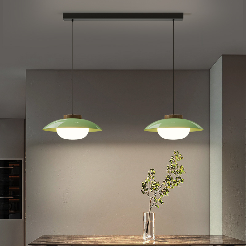 Cream Style Restaurant Chandelier Nordic Minimalism UFO Lamp