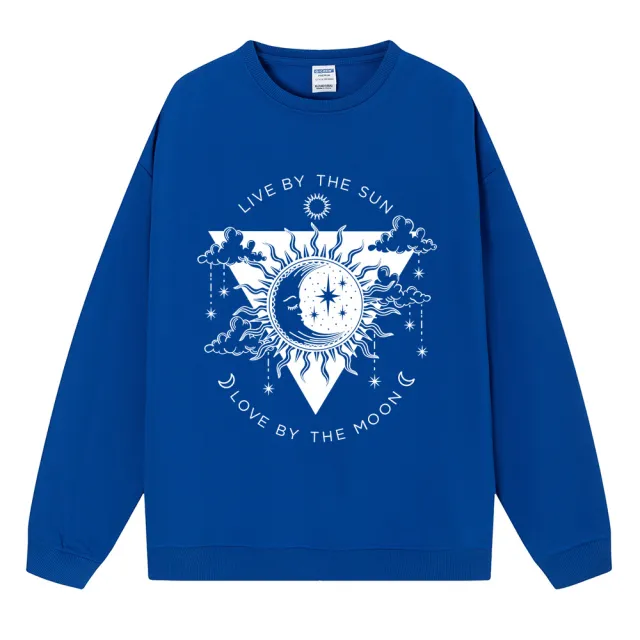 European And American Retro Sweater For Women Klein Blue - Shop at LoveMi