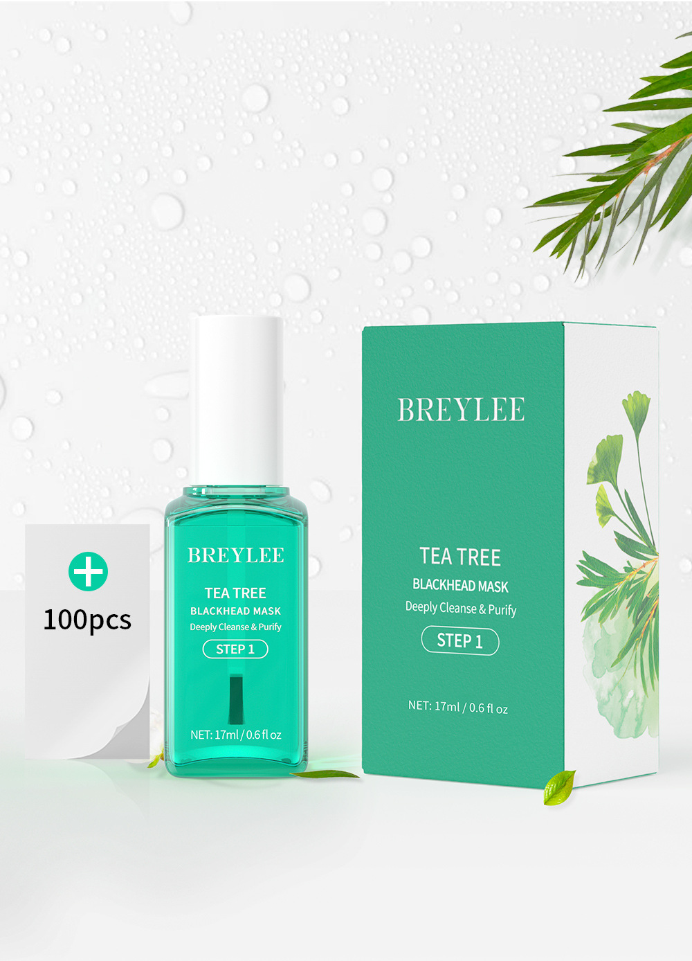 Title 4, Tea Tree Blackhead Removing Nasal Sticker Liquid