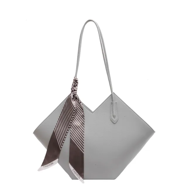 Women's Fashion All matching Large Capacity Shoulder Bag Gray - Shop at LoveMi