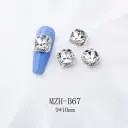 K9 Ultra-Shiny Flat-Back Rhinestones In White For Nail Art Decorations view 23