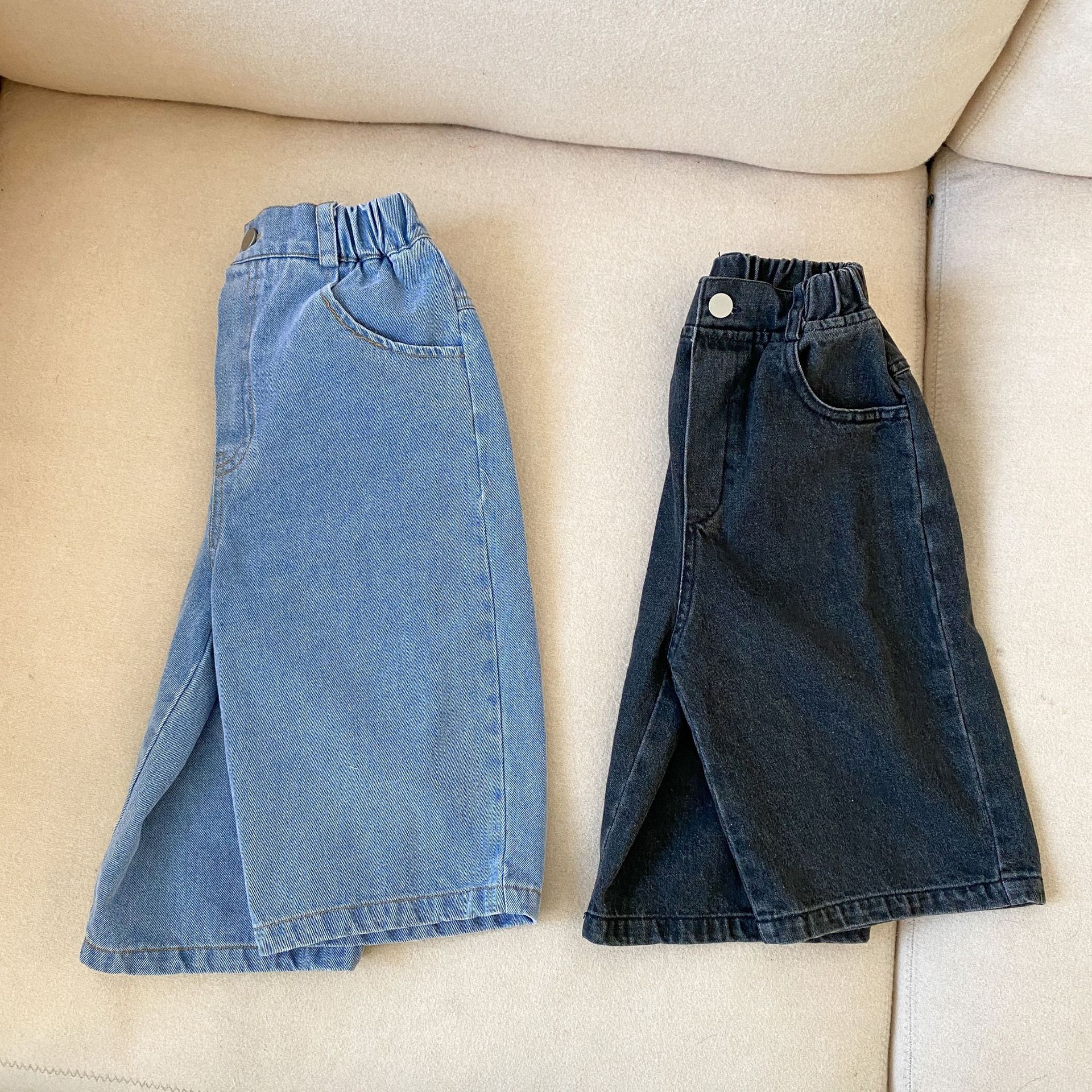 Title 8, Jeans anchos de estilo nuevo para niños, cómodo...