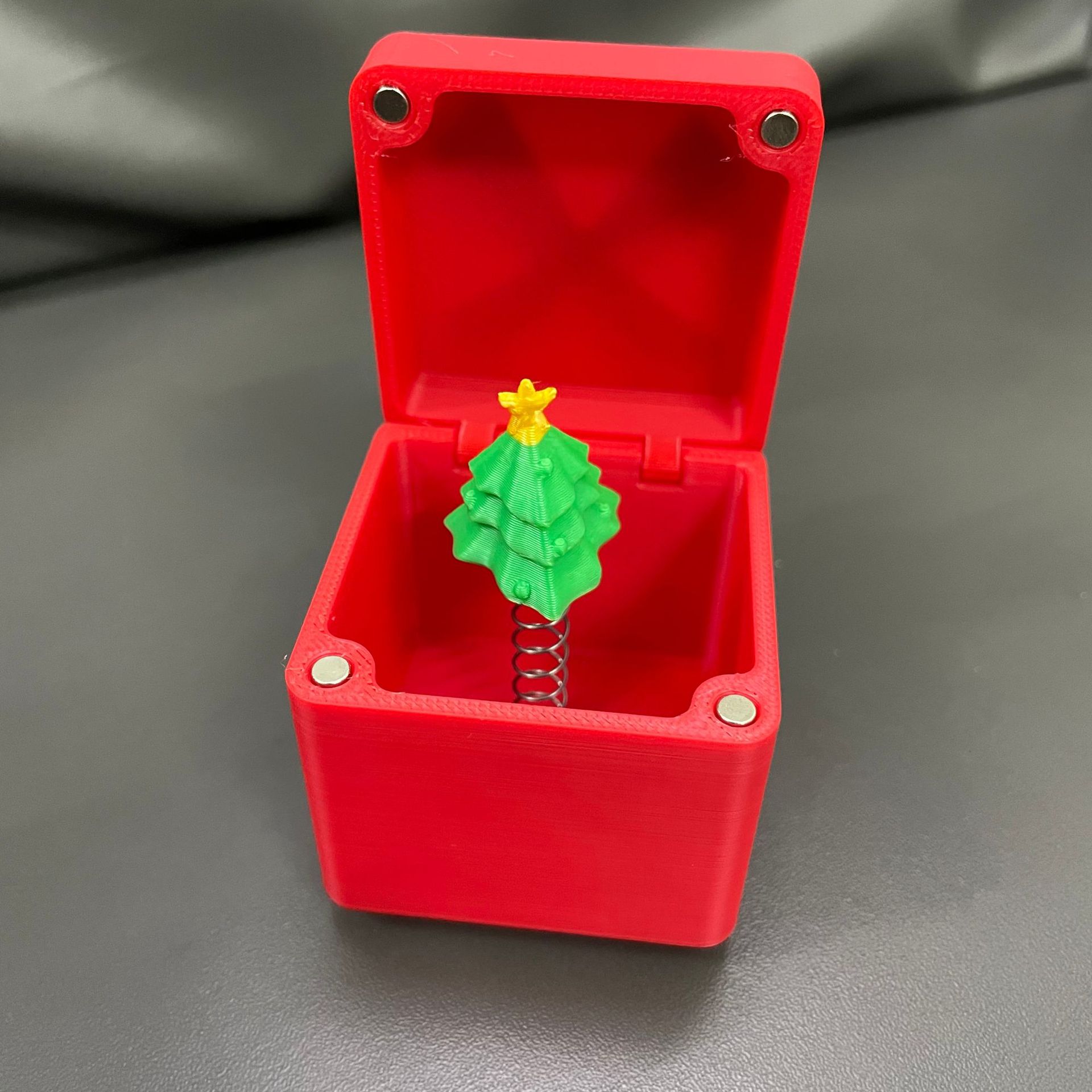 Christmas Halloween Gift Box Prank Middle Finger Surprise Gift Box Various 3D Printed Style Toys