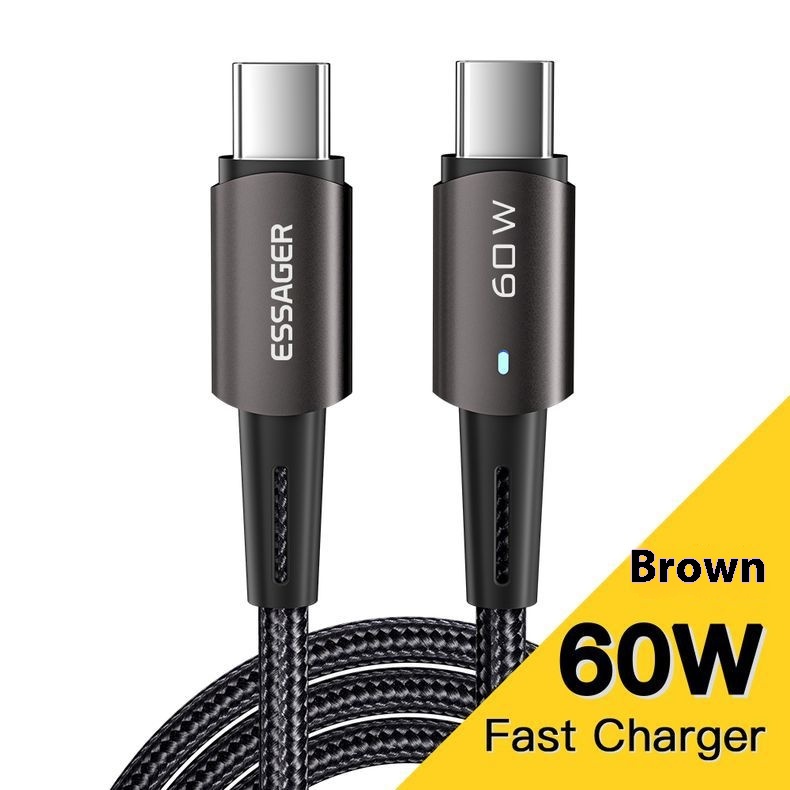 PD100W Fast Charge Data Cable For Mobile Phone Tablet Typec Fast Charging - Image 19