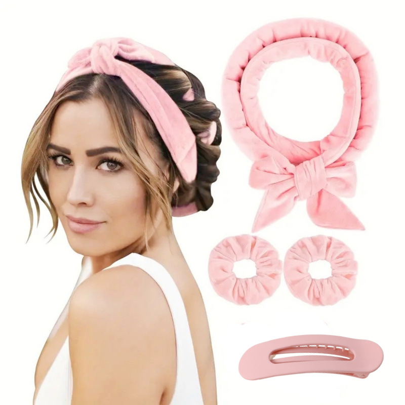 Hair Band Hairdressing Big Wave Sleep Hair Curler - Image 7