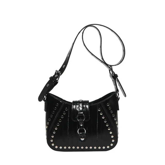French Style Women's Fashion Shoulder Underarm Bag Black - Shop at LoveMi