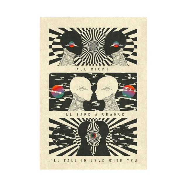 Psychedelic Bohemian Retro Abstract Canvas Painting Ly646 5 - Shop at LoveMi