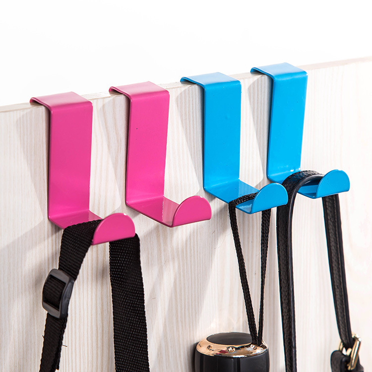Color Stainless Steel Door Back Dual-purpose Hook