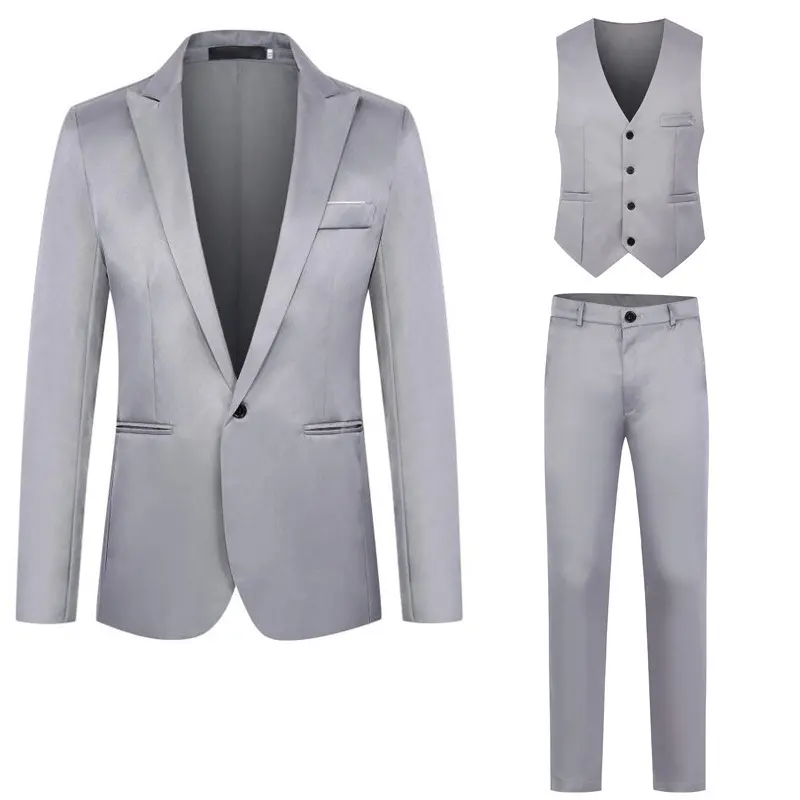 Men's Business Casual Clothing Vest Suit