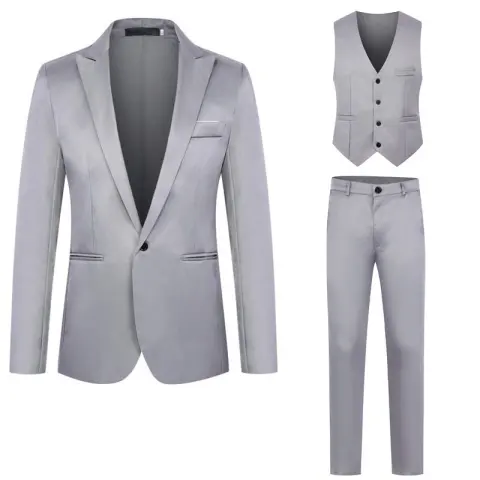 Men's Business Casual Clothing Vest Suit
