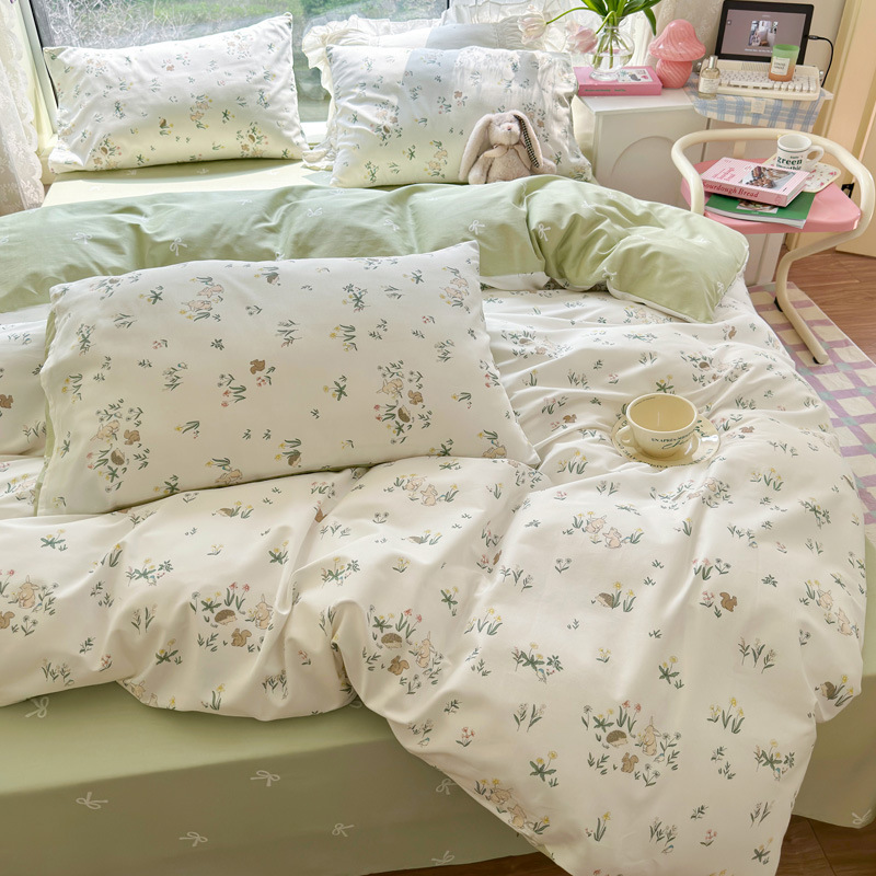 Skin-friendly Cotton Quilt Cover For Home Use - Image 5