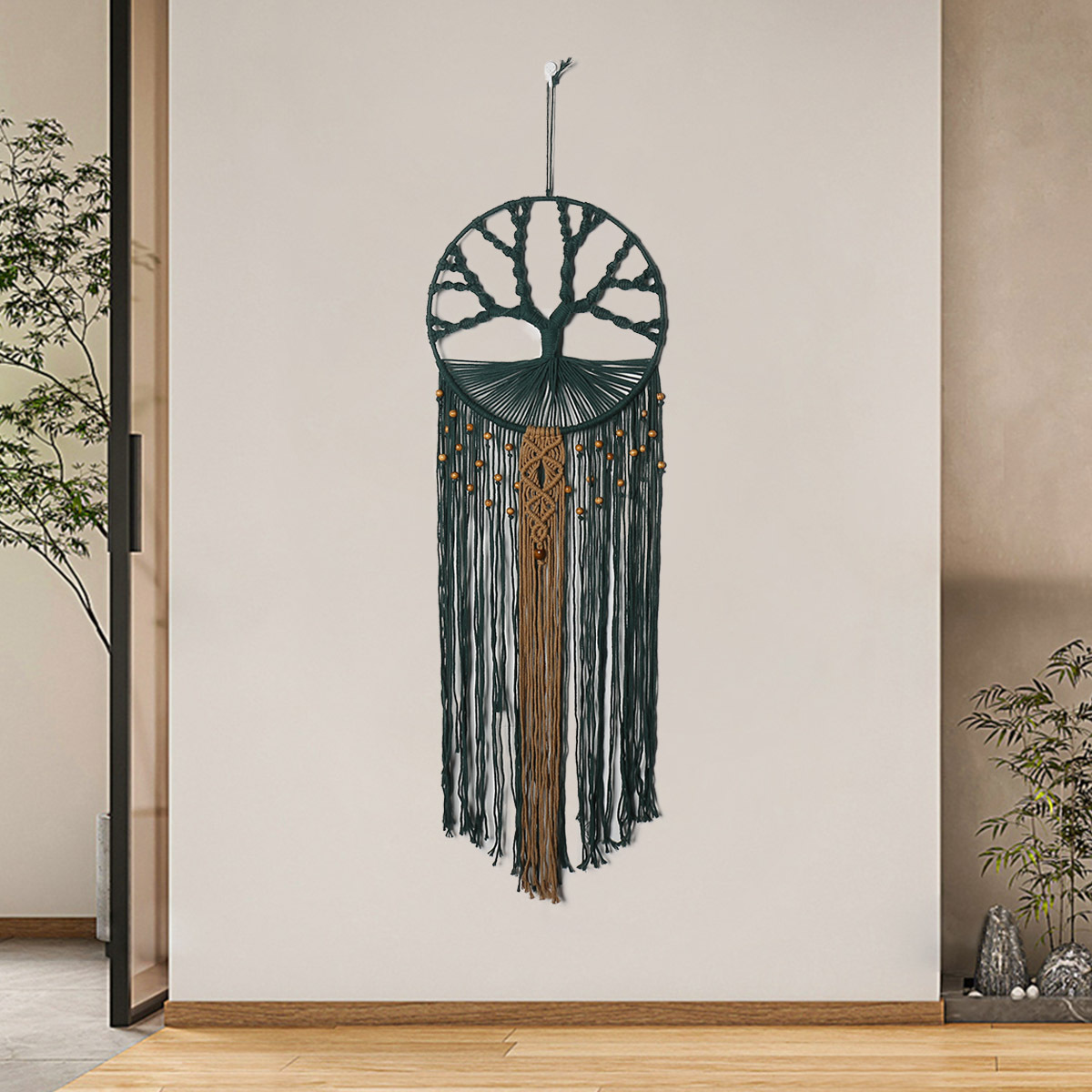 Home Decor Tree Of Life Bohemian-Style Handwoven Tapestry